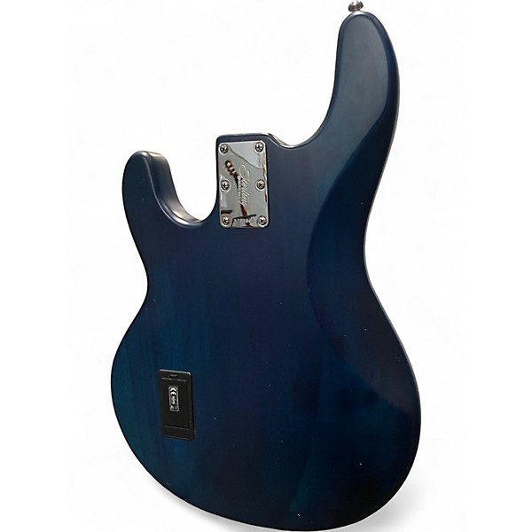 Used Sterling by Music Man SUB 4 Stingray Ray4 blue Electric Bass Guitar