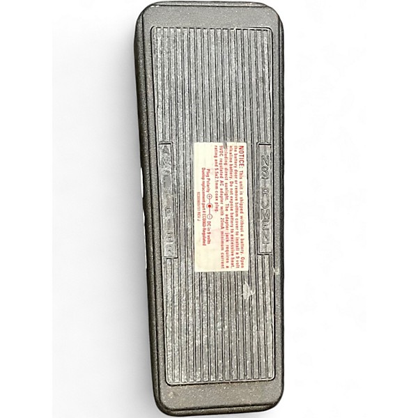 Used Dunlop GCB95F Crybaby Classic Wah With Fasel Inductor Effect Pedal