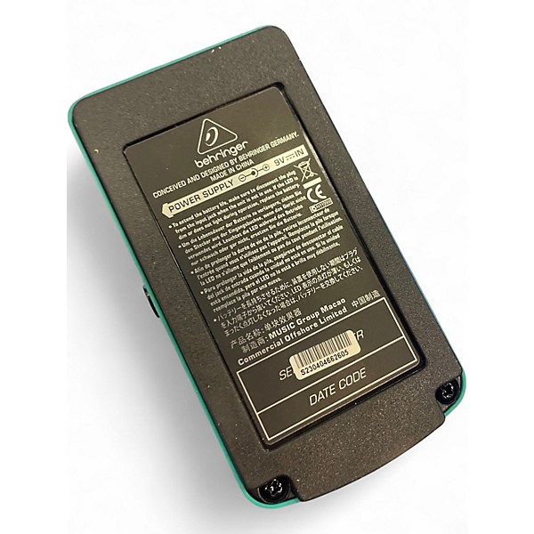 Used Behringer CS400 Compressor Sustainer Effect Pedal