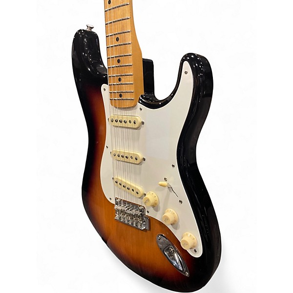 Used Fender Vintera 50s Stratocaster 2 Tone Sunburst Solid Body Electric Guitar