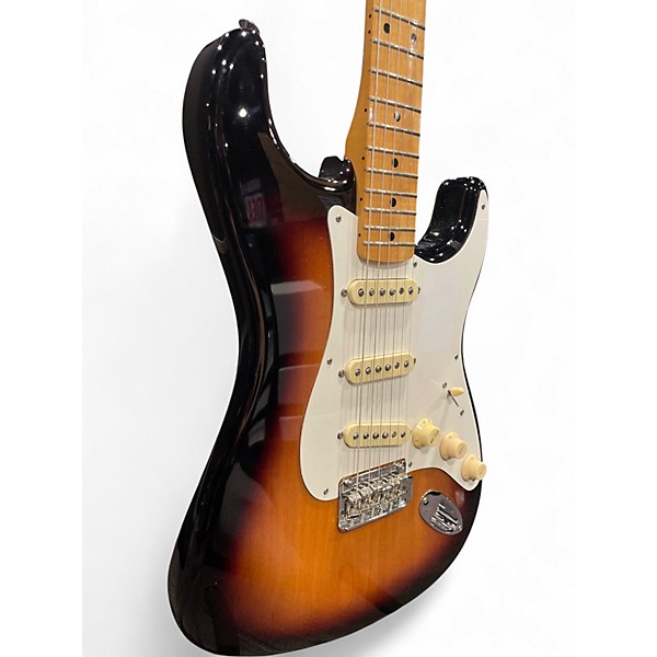 Used Fender Vintera 50s Stratocaster 2 Tone Sunburst Solid Body Electric Guitar