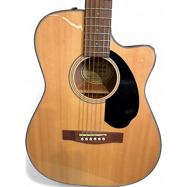Used Fender CC60SCE Natural Acoustic Electric Guitar