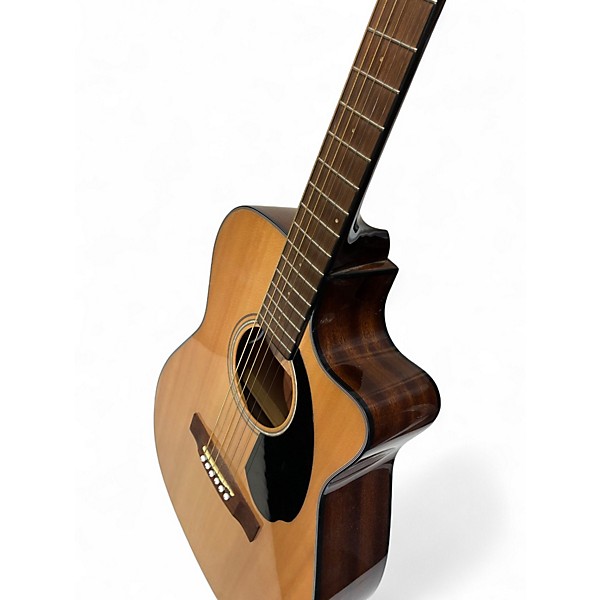 Used Fender CC60SCE Natural Acoustic Electric Guitar