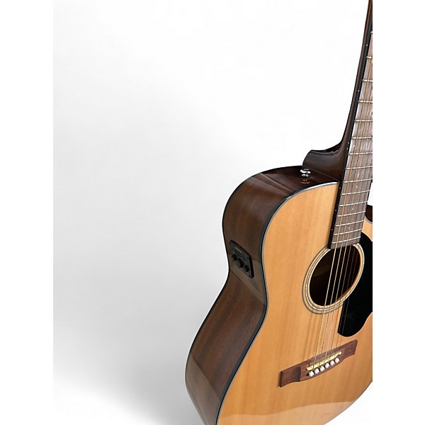 Used Fender CC60SCE Natural Acoustic Electric Guitar