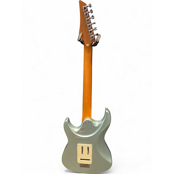 Used Donner VERSASONIC Blue Sparkle Solid Body Electric Guitar