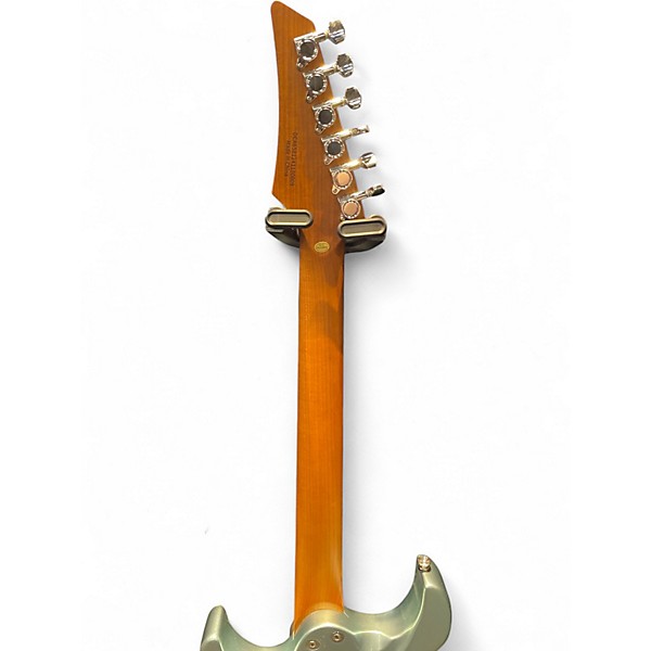 Used Donner VERSASONIC Blue Sparkle Solid Body Electric Guitar