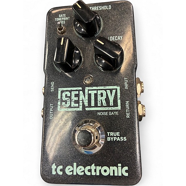 Used TC Electronic Sentry Noise Gate Effect Pedal