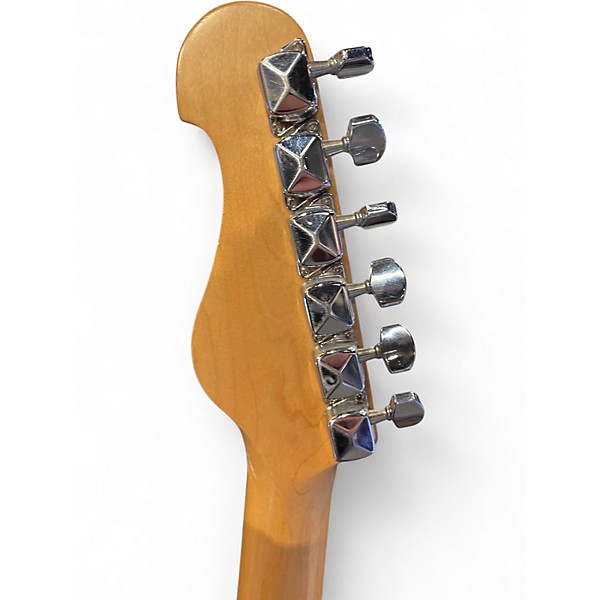 Used Yamaha EG112 Scalloped FingerBoard Black and White Solid Body Electric Guitar