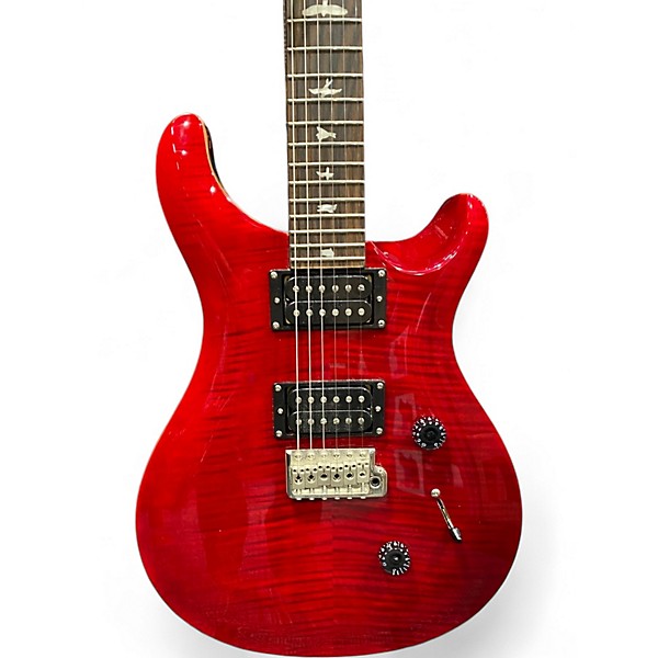 Used PRS SE Custom 24 Ruby Solid Body Electric Guitar