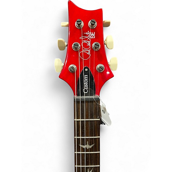 Used PRS SE Custom 24 Ruby Solid Body Electric Guitar