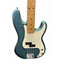 Used 2021 Fender Player Precision Bass TIDE POOL Electric Bass Guitar