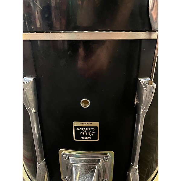 Used 2020s Yamaha 5 Piece Stage Custom Black Drum Kit