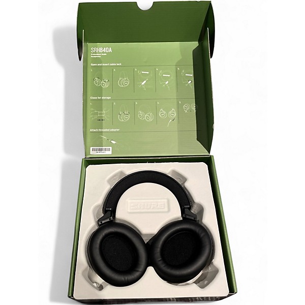 Used Shure SRH840A Studio Headphones