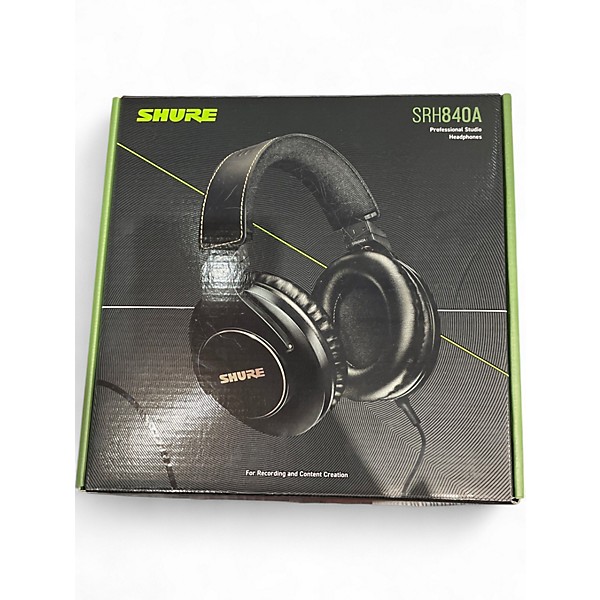 Used Shure SRH840A Studio Headphones