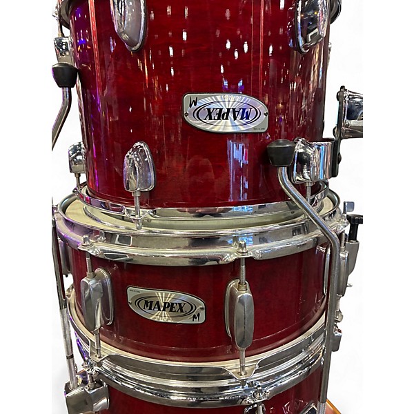 Used Mapex 5 Piece M SERIES RED Drum Kit