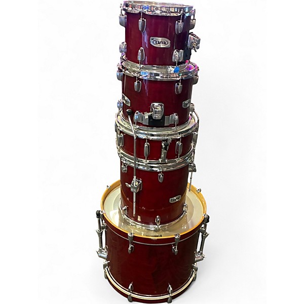 Used Mapex 5 Piece M SERIES RED Drum Kit