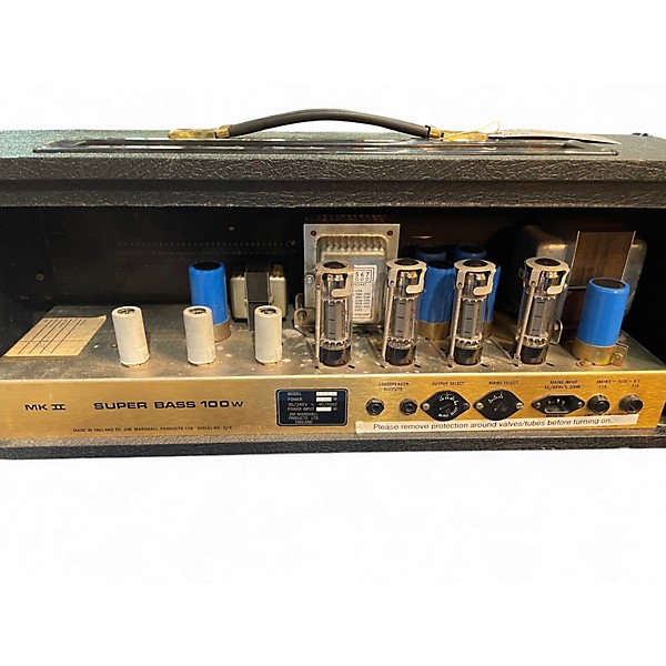 Vintage 1980 Marshall 1992 JMP Super Bass Tube Guitar Amp Head