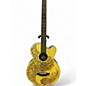 Used Luna Henna Paradise Select Natural Acoustic Bass Guitar