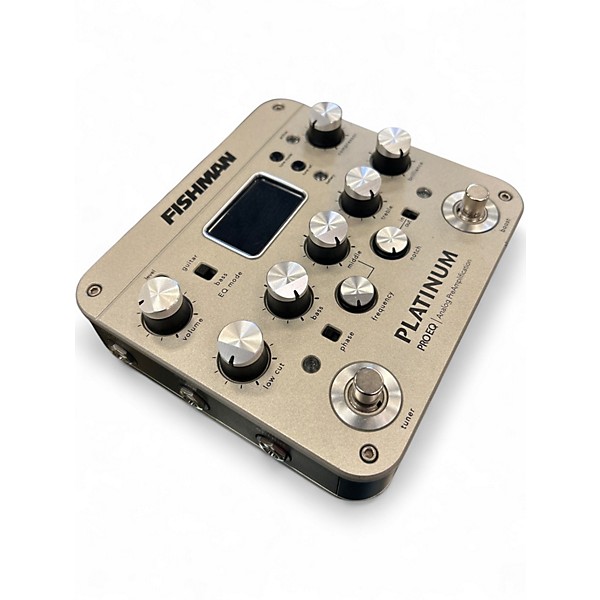 Used Fishman PROPLT101 Platinum EQ Pre With DI Acoustic Guitar Pickup