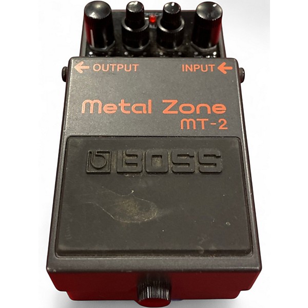 Used BOSS MT2 Metal Zone Distortion Effect Pedal