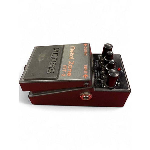 Used BOSS MT2 Metal Zone Distortion Effect Pedal