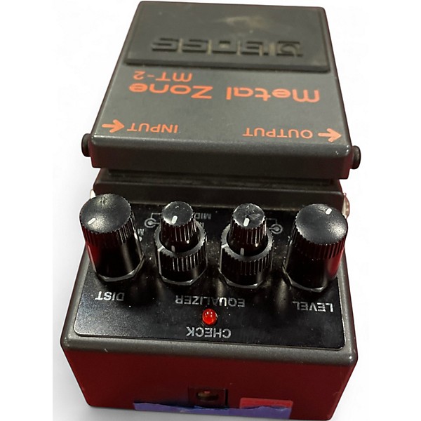 Used BOSS MT2 Metal Zone Distortion Effect Pedal