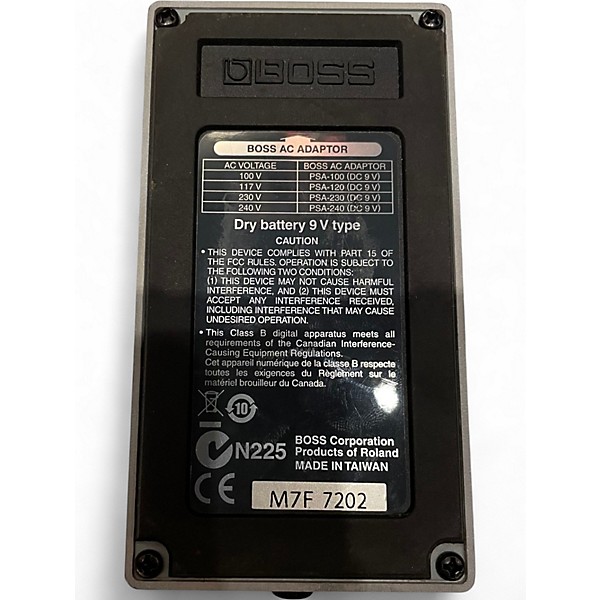 Used BOSS TU3 Chromatic Tuner Pedal