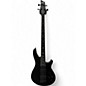 Used Schecter Guitar Research SLS Elite 4 Evil Twin Satin Black Electric Bass Guitar thumbnail