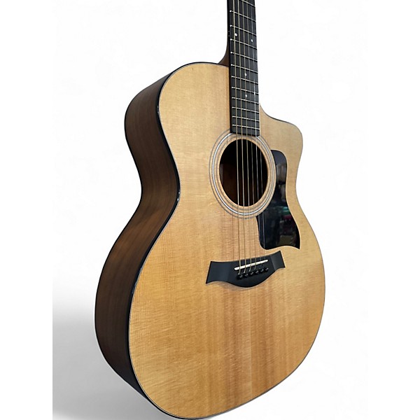 Used Taylor 114CE Natural Acoustic Electric Guitar