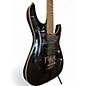 Used ESP LTD MH350FR Trans Black Solid Body Electric Guitar