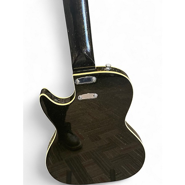 Used Silvertone 1423 Jupiter reissue  Black and Gold Solid Body Electric Guitar