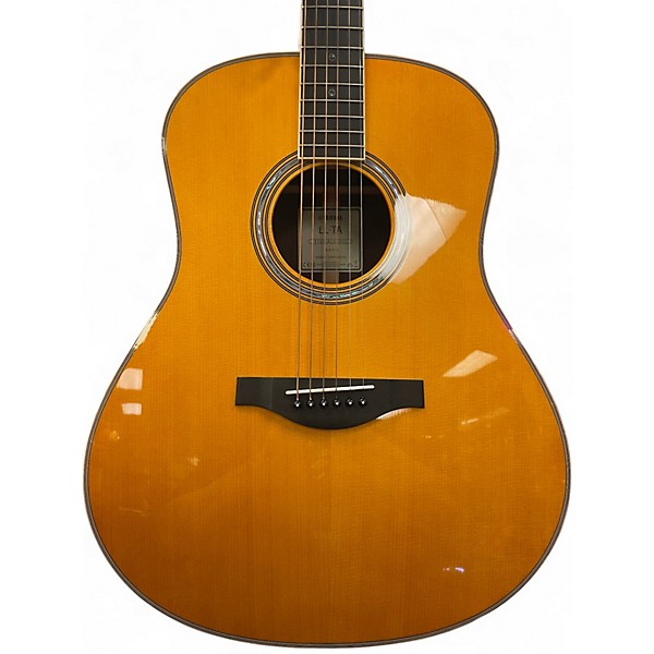 Used Yamaha LLTA Natural Acoustic Electric Guitar