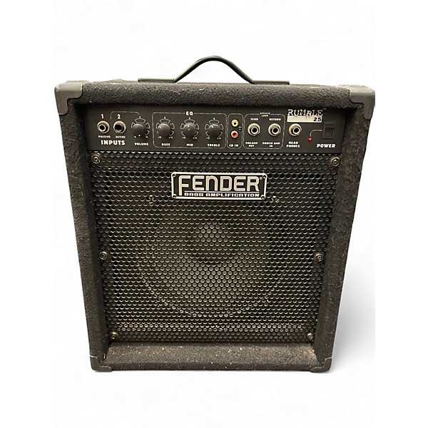 Used Fender Rumble 25 25W 1x10 Bass Combo Amp