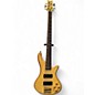Used Schecter Guitar Research Stiletto Custom 5 String Natural Electric Bass Guitar thumbnail