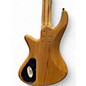 Used Schecter Guitar Research Stiletto Custom 5 String Natural Electric Bass Guitar