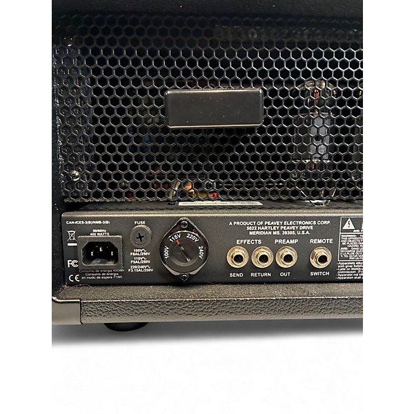 Used Peavey 6505 1992 ORIGINAL 120W Tube Guitar Amp Head