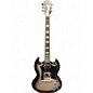 Used 2023 Gibson SG Standard SILVER BURST Solid Body Electric Guitar thumbnail