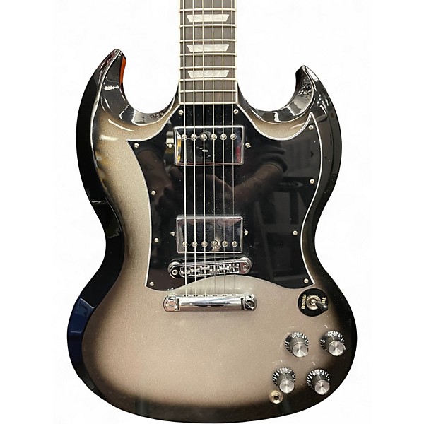 Used 2023 Gibson SG Standard SILVER BURST Solid Body Electric Guitar