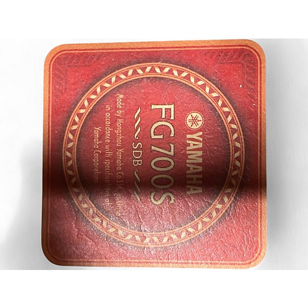 Used Yamaha FG700S Sandburst Acoustic Guitar