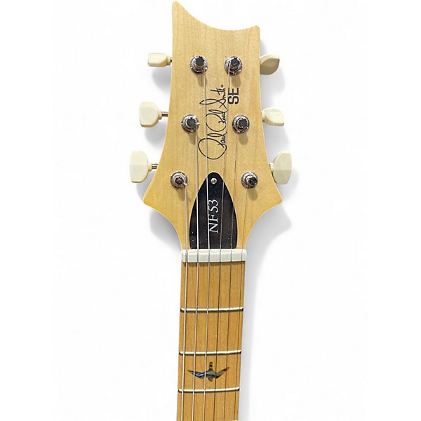 Used PRS PRS SE NF 53 White Doghair Solid Body Electric Guitar