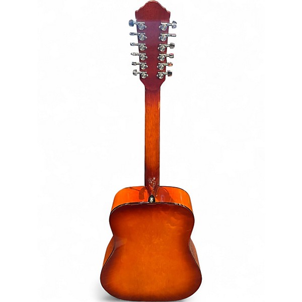 Used Ventura V-25 Sunburst 12 String Acoustic Guitar