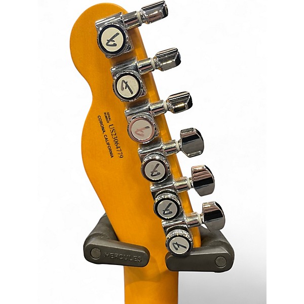 Used Fender American Ultra Telecaster Texas Tea Solid Body Electric Guitar