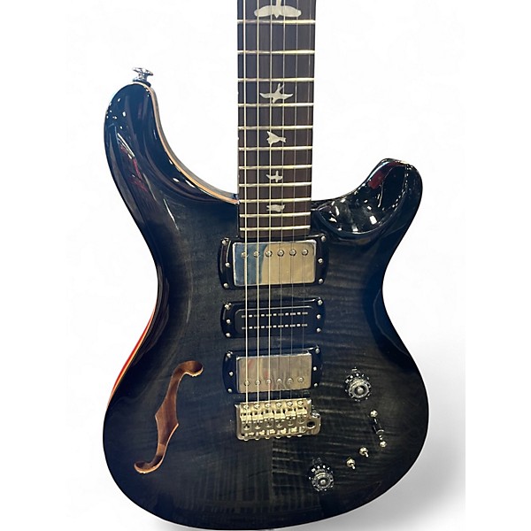 Used PRS SE special semi hollow Charcoal Hollow Body Electric Guitar