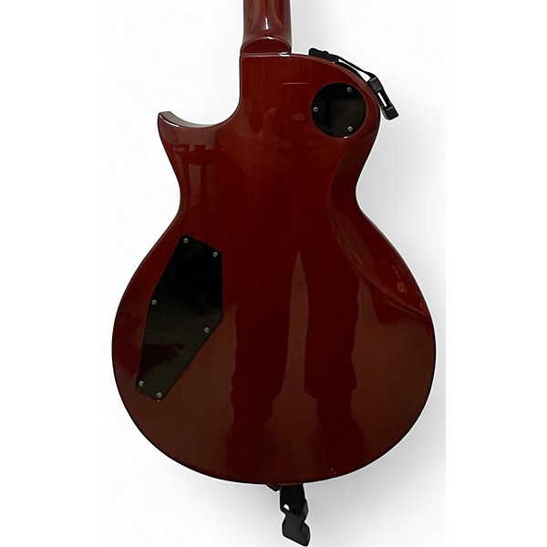 Used ESP Original Eclipse CTM Trans Crimson Red Solid Body Electric Guitar