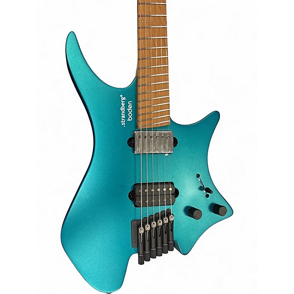 Used strandberg Boden Classic 6 Blue Solid Body Electric Guitar