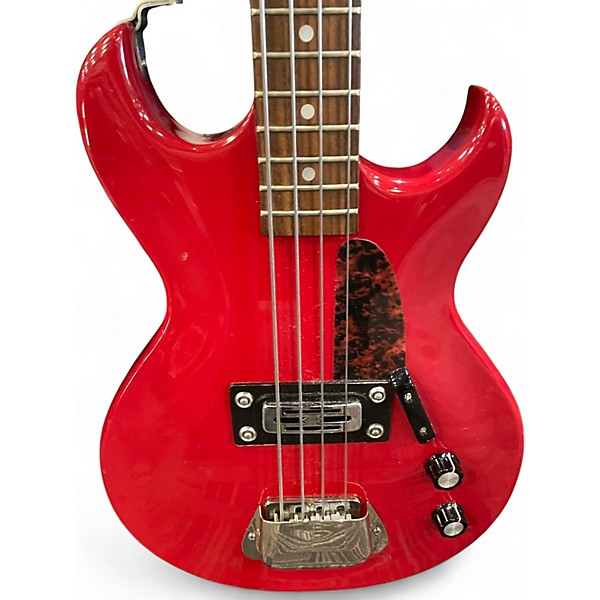 Used Aria CARDINAL RED  Electric Bass Guitar