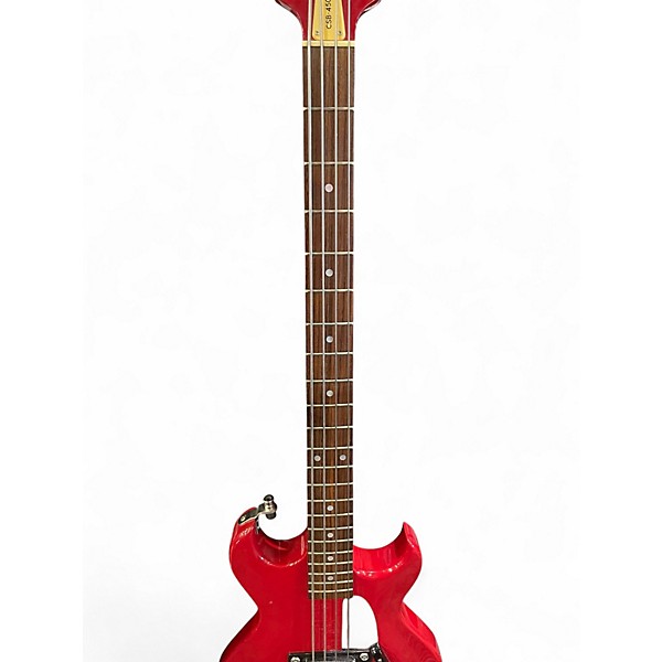 Used Aria CARDINAL RED  Electric Bass Guitar