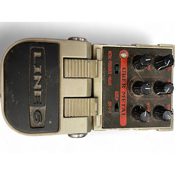 Used Line 6 Tonecore Uber Metal Heavy Distortion Effect Pedal
