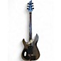 Used Schecter Guitar Research C1 FR-S SLS Elite Evil Twin Satin Black Solid Body Electric Guitar