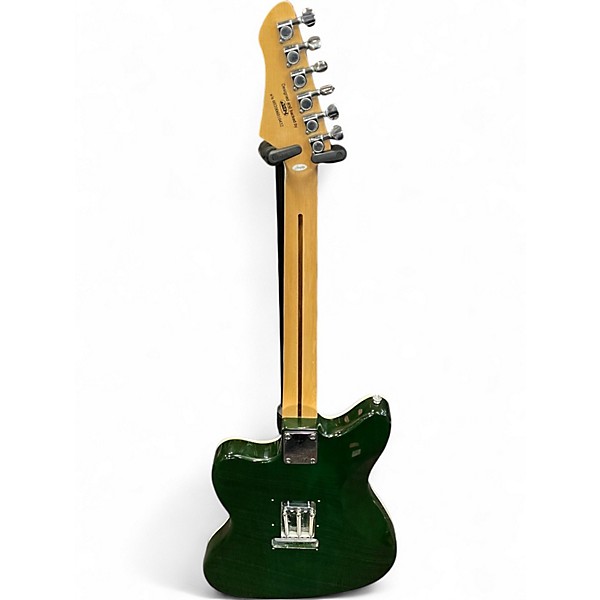 Used Firefly FFJA Trans Green Solid Body Electric Guitar
